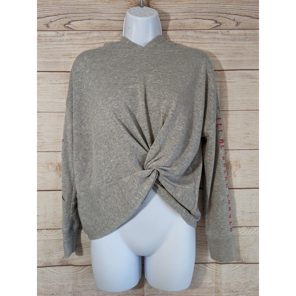 Live Love Dream Aeropostale Women's Gray Ultra Soft Pullover Hoodie XS